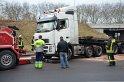 LKW umgestuerzt Niehler Hafen P206